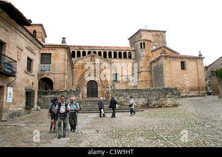 Santillana del Mar Cantabria Spain Spanish town Stock Photo