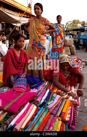 saree shop Jodhpur Rajasthan India Asia Stock Photo - Alamy