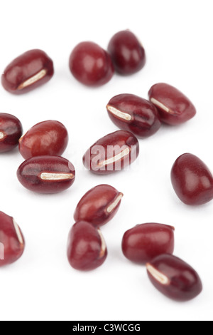 Azuki Beans Vigna angularis Cut Out Stock Photo