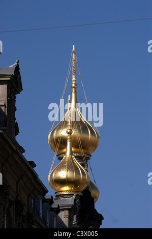 Alexander Nevsky Russian Orthodox Church, Bredgade, Copenhagen, Denmark Stock Photo