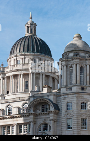 Port of Liverpool Building, Liverpool, Merseyside, England. Stock Photo