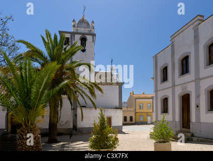 Portugal, eastern Algarve, Moncarapacho, village scene Stock Photo