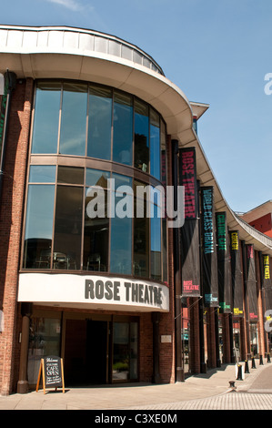 Rose Theatre, Kingston upon Thames, Surrey, UK Stock Photo