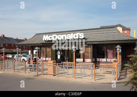 McDonald's restaurant Stock Photo