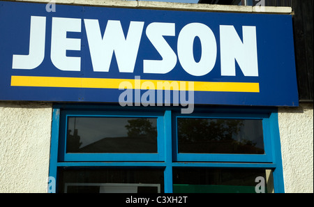 Jewson shop store sign Stock Photo