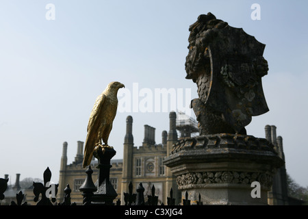 Tregothnan estate manor and gardens home of Lord Falmouth Stock Photo