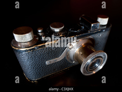 Early Leica rangefinder camera Stock Photo