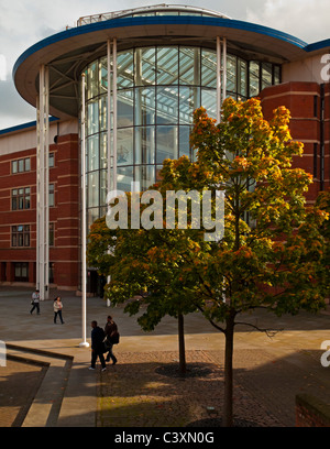 Nottingham Magistrates Court designed by Council Architect's Department, William Saunders Partnership, Cullen, Carter and Hill Stock Photo