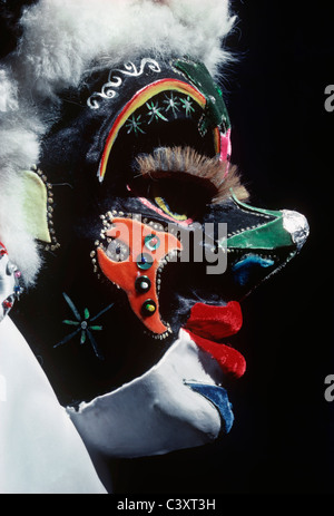 Bolivian masks for Carnaval. La Paz, Bolivia. Stock Photo