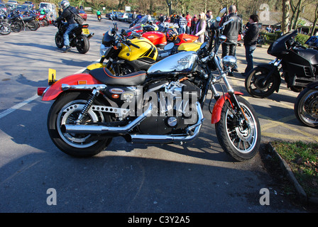 Harley Davidson 1200 sportster Stock Photo