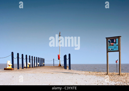 WHITSTABLE, KENT, UK - APRIL 30, 2011: The beach Stock Photo