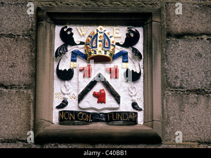 Old Aberdeen, Kings College, Arms of King James 4th, Aberdeenshire ...