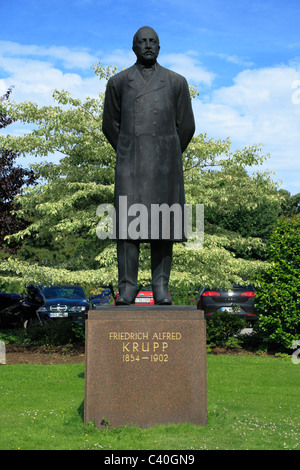 Industrial culture, Friedrich Alfred Krupp, villa hill, residence, industrialist's family, Krupp, ThyssenKrupp, Essen-Bredeney, Stock Photo