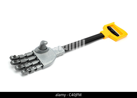 Robot grab hand arm Stock Photo