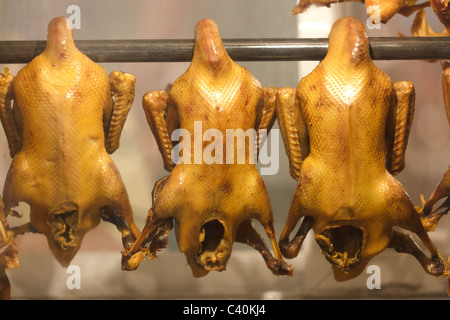 roasted dusk in bangkok chinatown market, thailand Stock Photo