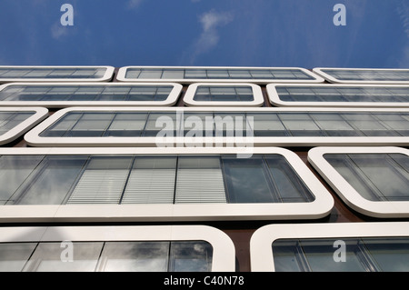 Architecture, office building, block, Digest, Europe, facade, company, building facade, complex of buildings, house facade, cast Stock Photo