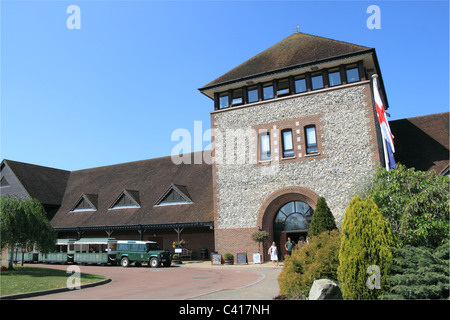 Denbies Wine Estate visitor centre, Dorking, Surrey Hills, North Downs, England, Great Britain, United Kingdom, UK, Europe Stock Photo