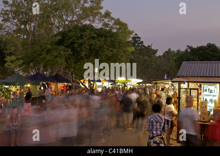 Sunset Market - Darwin - Mindil Stock Photo