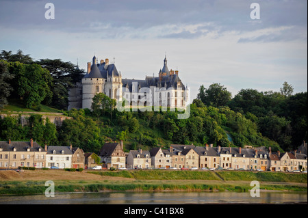 Chaumont castle,Chaumont-sur-Loire, Loire valley UNESCO world heritage, Loir-et-Cher,Touraine,France, Stock Photo