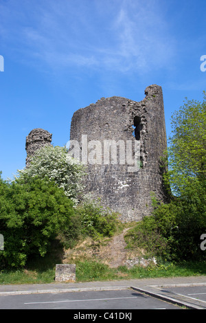 Llandovery Castle South Wales Stock Photo