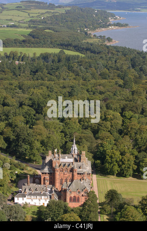 Mount Stuart House, home to the Stuarts of Bute, on the Isle of Bute, Scotland. Stock Photo