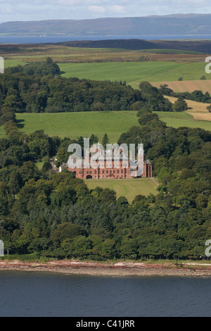 Mount Stuart House, home to the Stuarts of Bute, on the Isle of Bute, Scotland. Stock Photo