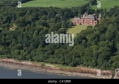 Mount Stuart House, home to the Stuarts of Bute, on the Isle of Bute, Scotland. Stock Photo