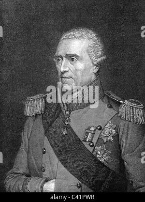Frederick Augustus I,  23.12.1750 - 31.5.1827, King of Saxony 11.12. 1806 - 31.5.1827, half length, copper engraving by Steinla after painting by Vogel, 1823, , Artist's Copyright has not to be cleared