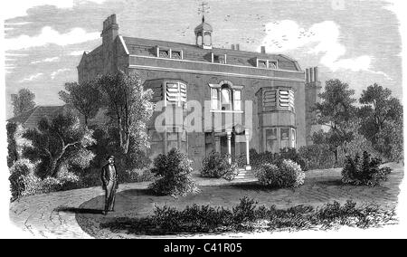 Charles Dickens ' house at Gad's Hill, UK.Home where the British ...