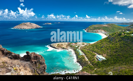Flamands beach in St Barthelemy, French West Indies. Stock Photo