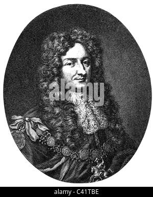 Hyde, Laurence, 1st Earl of Rochester, March 1641 - 2.5.1711, English politician, portrait, copper engraving by Jacobus Houbraken, 18th century, , Artist's Copyright has not to be cleared Stock Photo