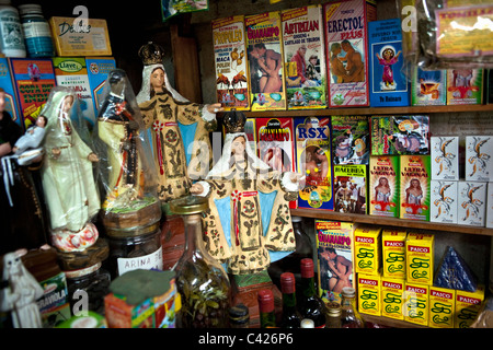 Peru, Chiclayo, Witchcraft, Shaman market. Stock Photo