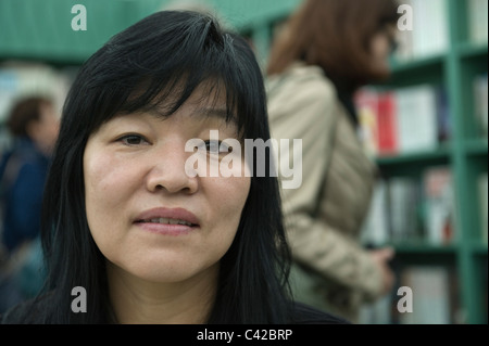 Kyung-Sook Shin South Korean author pictured at Hay Festival 2011 Stock ...