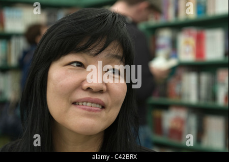 Kyung-Sook Shin South Korean author pictured at Hay Festival 2011 Stock ...