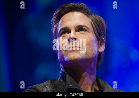 Rob Lowe American actor pictured at Hay Festival 2011 Stock Photo