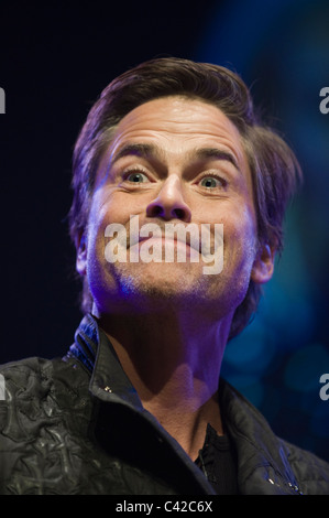 Rob Lowe American actor pictured at Hay Festival 2011 Stock Photo