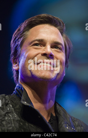 Rob Lowe American actor pictured at Hay Festival 2011 Stock Photo