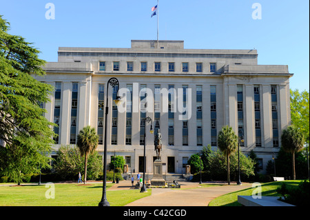 Columbia South Carolina Buildings Statues and Landmarks on the State Capitol Capital grounds SC Stock Photo