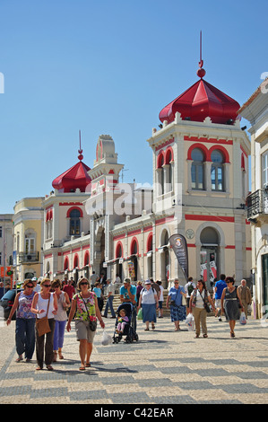 Loulé Market, Praca da Republica, Loulé, Algarve Region, Portugal Stock Photo