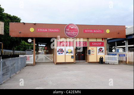 dartmouth steam railway paignton station devon england uk Stock Photo