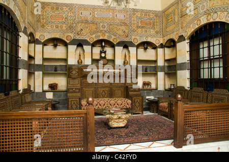 Damascus Syria Al Shahbandar Palace Hotel Syrian Stock Photo
