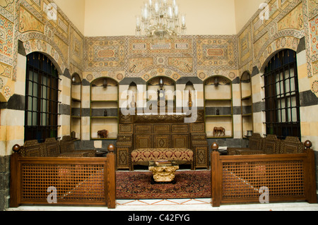 Damascus Syria Al Shahbandar Palace Hotel Syrian Stock Photo