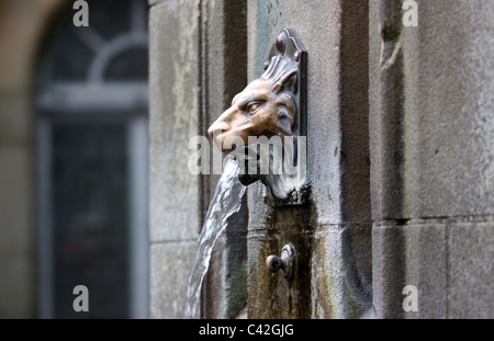 Water Fountain in Buxton Stock Photo