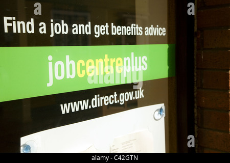 Job Centre plus office, Woodbridge, Suffolk, England Stock Photo