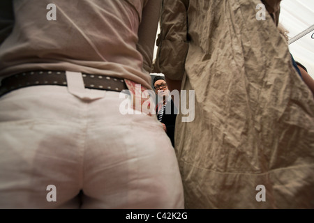 Gok Wan, celebrity fashion guru at Glasgow's 'Glam in the City' event Stock Photo