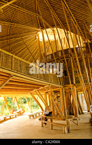 green school interior in bali indonesia Stock Photo