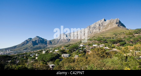 Table Mountain view from Kloof Nek Road Cape Town South Africa Stock Photo