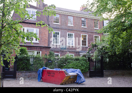 Coleridge the poet's last House and kate Moss's new home 2011 3 The Grove Highgate North London. Stock Photo