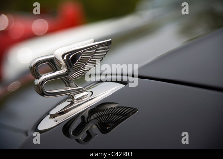 Bentley hood ornament Stock Photo