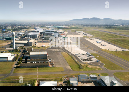 Aerial view of Cape Town International airport. Stock Photo